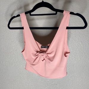 Light Pink Crop Top Size Small